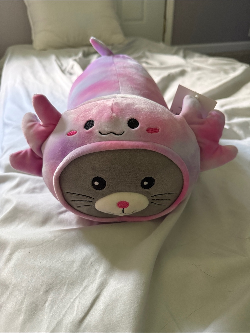 Comfort Bay Pink & Purple Cat Plush